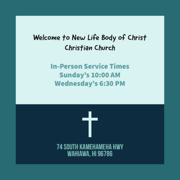 New Life Body of Christ Church Food Pantry