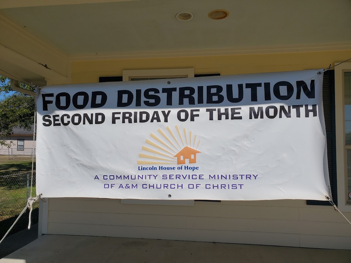 Lincoln House of Hope Food Pantry