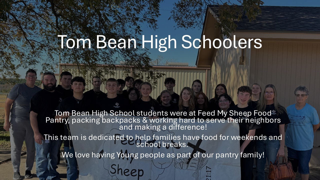Feed My Sheep, Inc.
