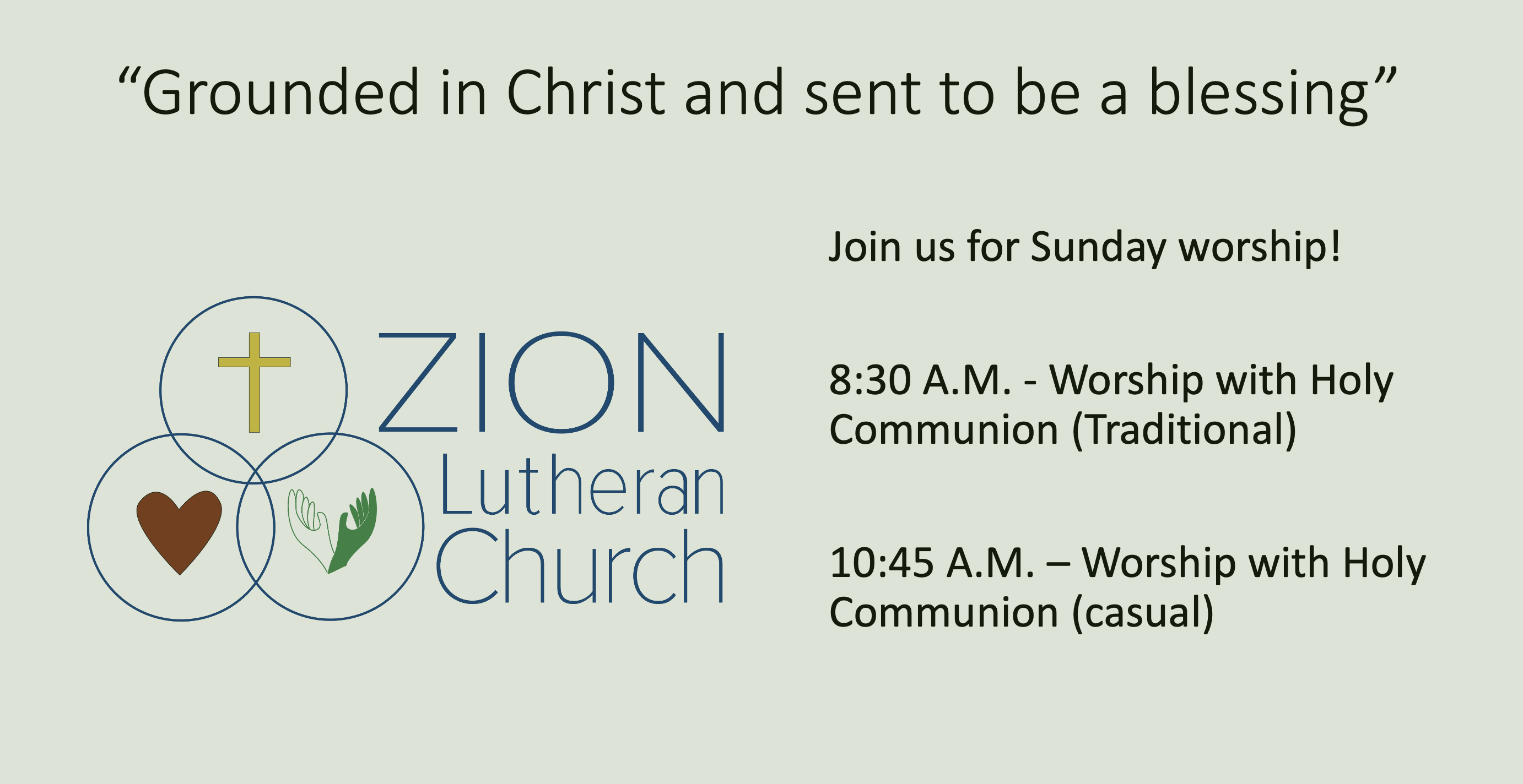 Zion Evangelical Lutheran Soup Kitchen