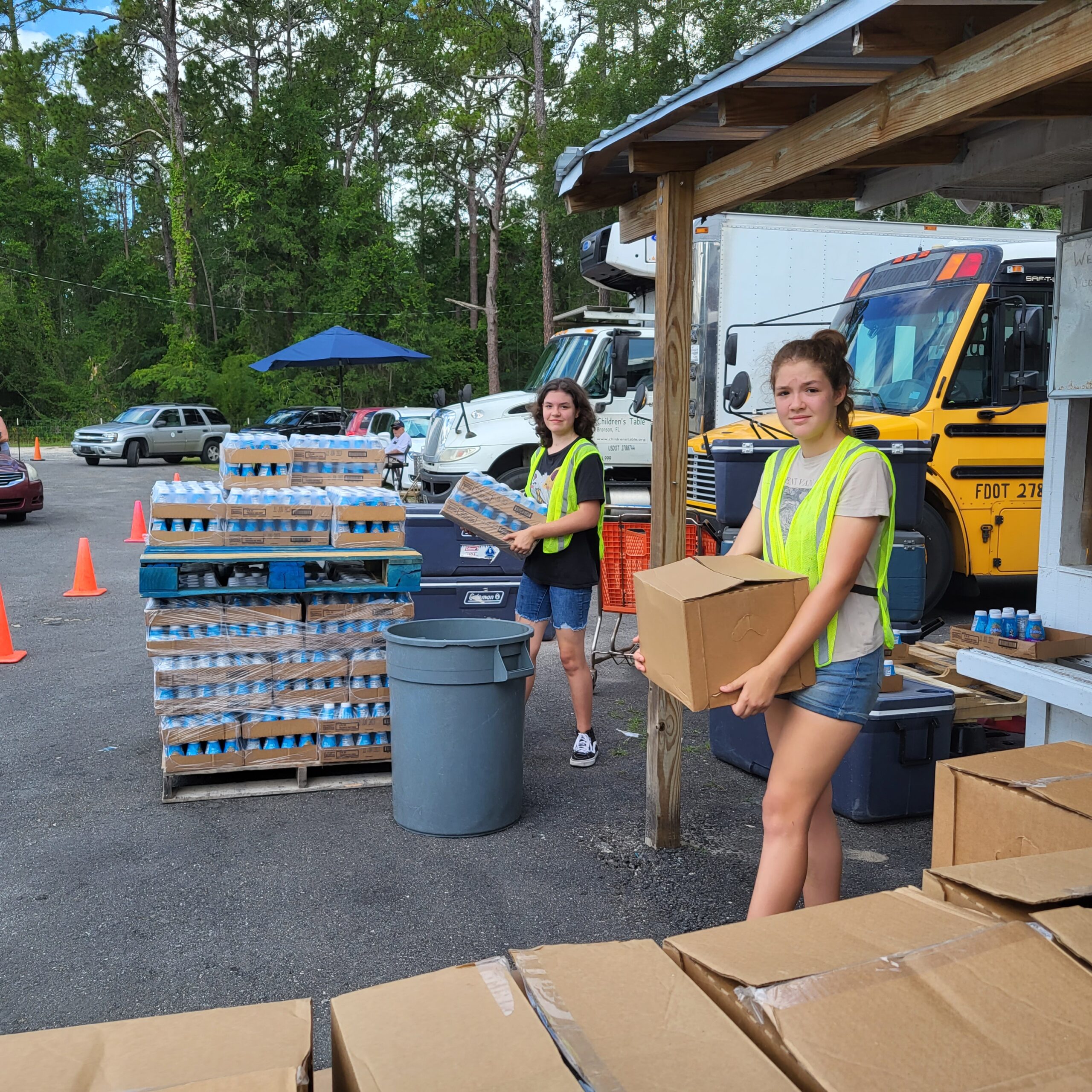 The Children's Table Food Distribution, photo 2